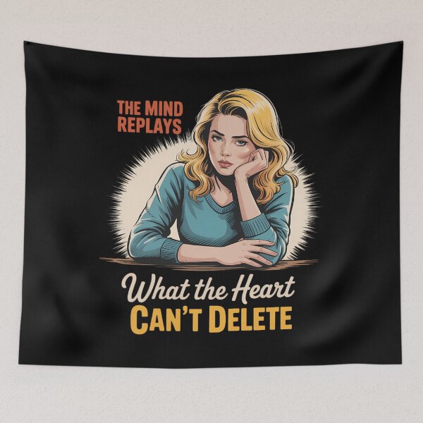 Item preview, Anxiety Depression Mind Replays What The Heart Cant Delete designed and sold by savrmiller.