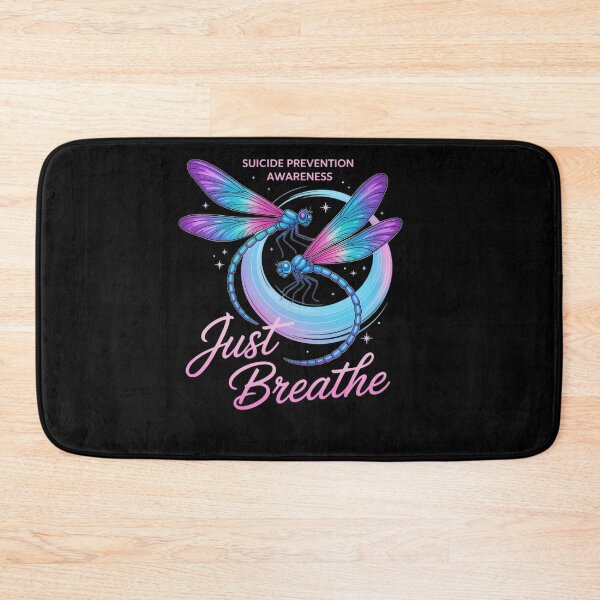 Item preview, Dragonfly Suicide Prevention Awareness Warrior Semicolon designed and sold by savrmiller.