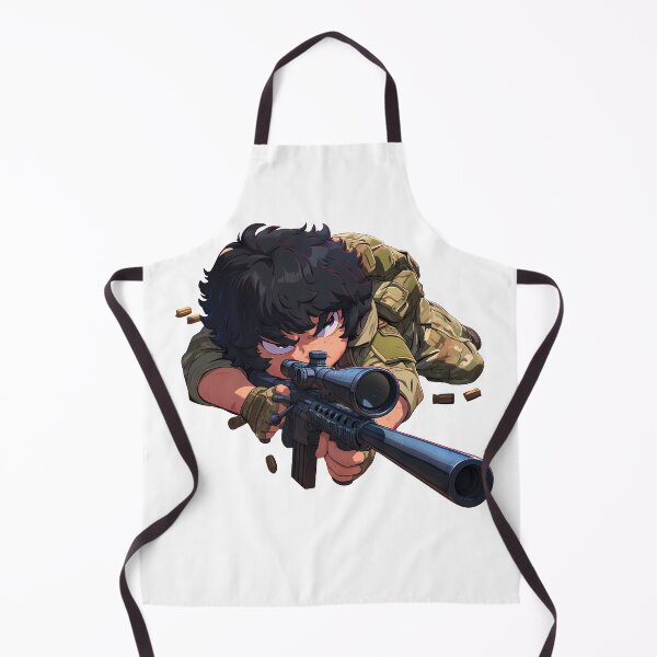 Item preview, Chibi Baki Hanma Baki the Grappler Sniper Cute Kawaii designed and sold by Williamhallano.