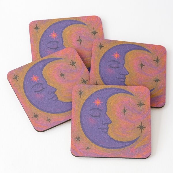 Item preview, Serene Crescent Moon Dreamer designed and sold by zzz888.