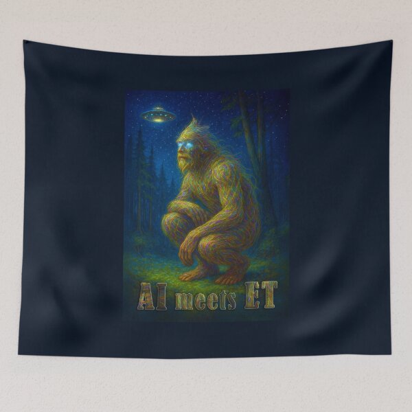 Item preview, AI Meets ET designed and sold by Tridentulus.