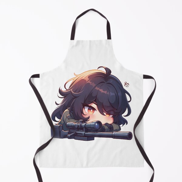Item preview, Game Chibi Beidou Genshin Impact Sniper Cute Kawaii designed and sold by Williamhallano.