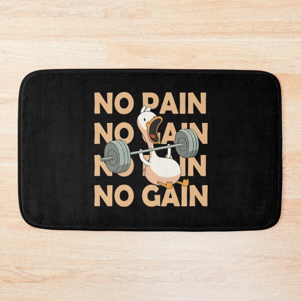 Item preview, No pain no gain duck designed and sold by notorius12.