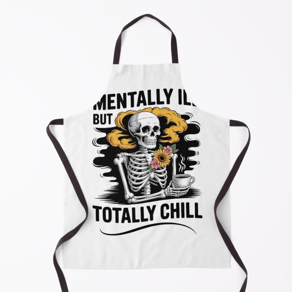 Item preview, Mentally Ill But Totally Chill Mental Health Awareness Month designed and sold by savrmiller.