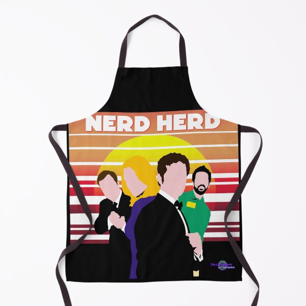 Item preview, nerd herd Quad line sun white logo designed and sold by Lost Waters of Enceladus.