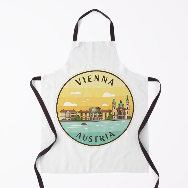 Item preview, Vienna Austria Travel Retro Emblem - Vintage Style Souvenir Design designed and sold by Timegraf.