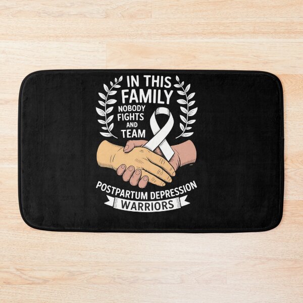 Item preview, Nobody Fights Alone Team Postpartum Depression Warrior designed and sold by savrmiller.