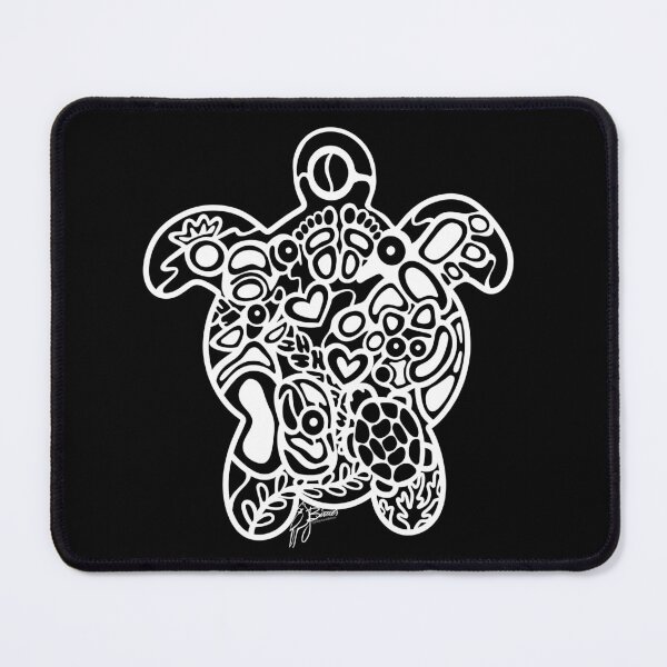 Item preview, Turtle 7GT White Outline designed and sold by Miskobineshii.