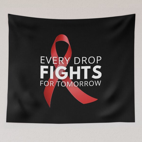 Item preview, Blood Cancer Awareness - Every Drop Fights For Tomorrow designed and sold by WGBTee.