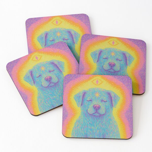 Item preview, Meditating Puppy Cosmic Aura designed and sold by zzz888.