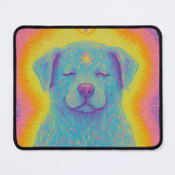 Item preview, Meditating Puppy Cosmic Aura designed and sold by zzz888.