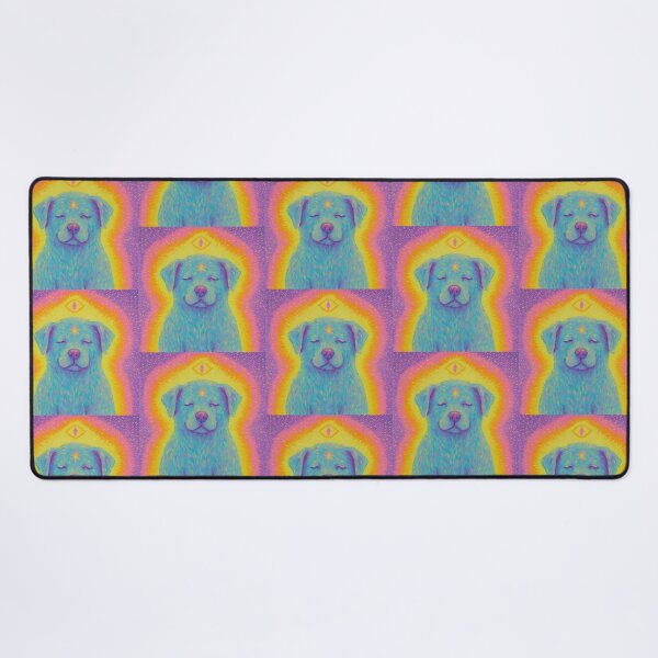 Item preview, Meditating Puppy Cosmic Aura designed and sold by zzz888.