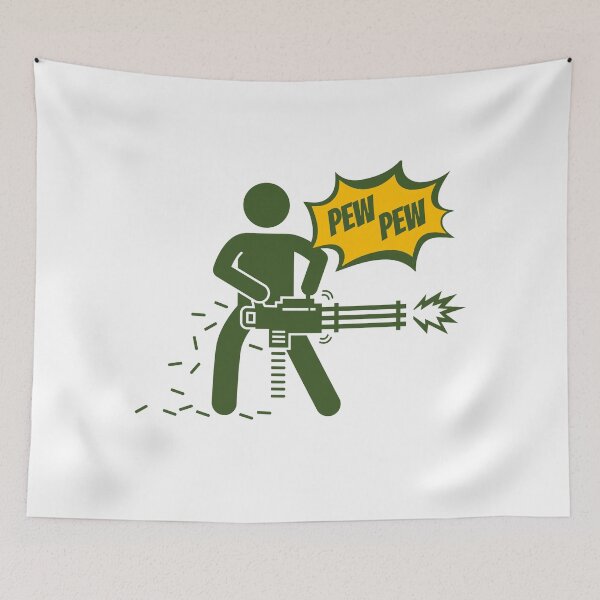 Item preview, Pew Pew Minigun designed and sold by UNK-Fatigues.