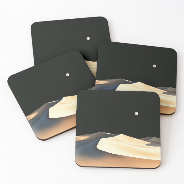 Item preview, Moonlit Desert Dunes – Night Landscape Illustration designed and sold by EllDAV777.