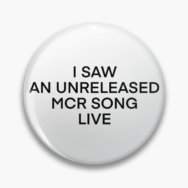 Item preview, I Saw Unreleased MCR LIVE! designed and sold by whatpetewants.
