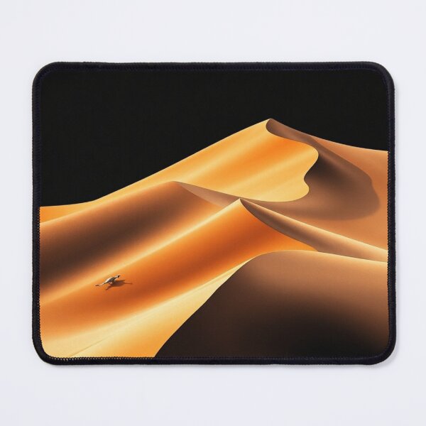 Item preview, Night Wanderer Across Golden Desert Dunes designed and sold by EllDAV777.