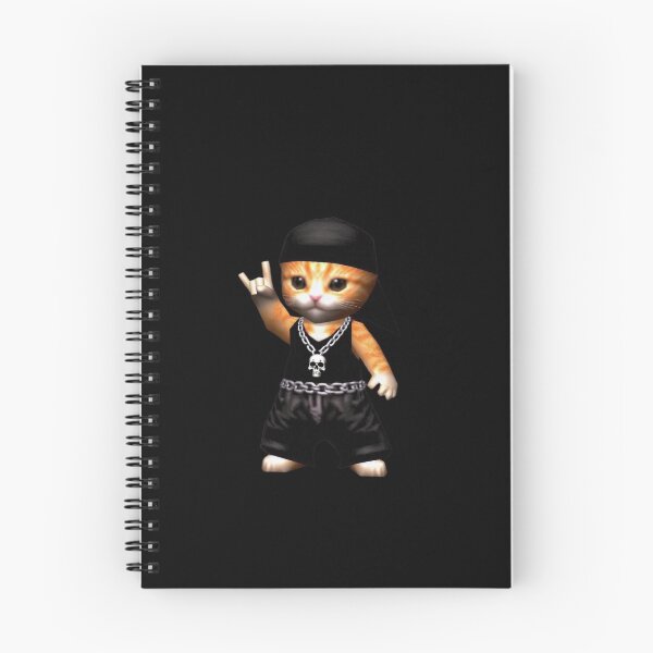 Item preview, hip-hop kitten  designed and sold by moangani.