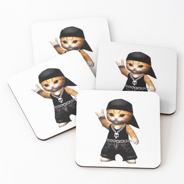 Item preview, hip-hop kitten  designed and sold by moangani.