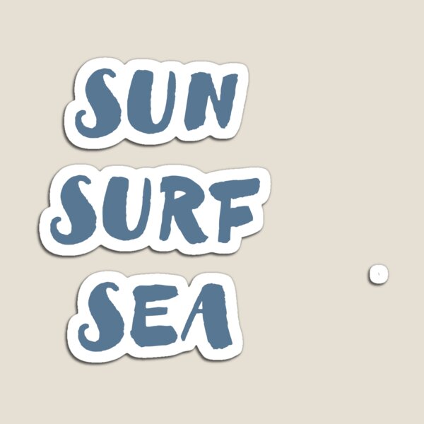 Item preview, Sun Surf Sea designed and sold by GorjoDesigns.