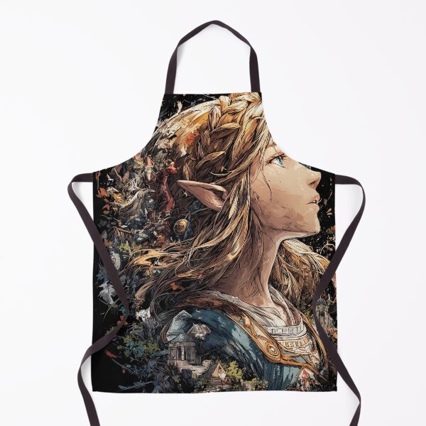 Item preview, Fantasy Elf Princess Warrior Fan Art - Magical Kingdom Heroine Adventure Graphic Tee Design designed and sold by Senpaiwaves.