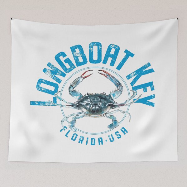 Item preview, Longboat Key Florida Blue Crab Design designed and sold by Futurebeachbum.