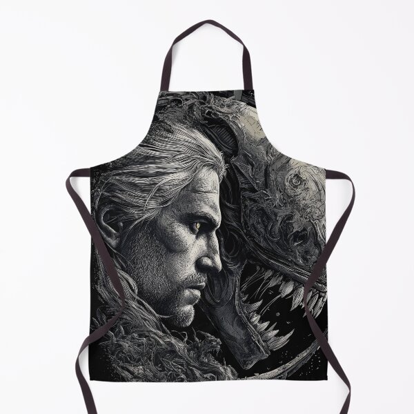 Item preview, Geralt vs Xenomorph Crossover Fan Art - Witcher Alien Mashup Graphic Tee Design designed and sold by Senpaiwaves.