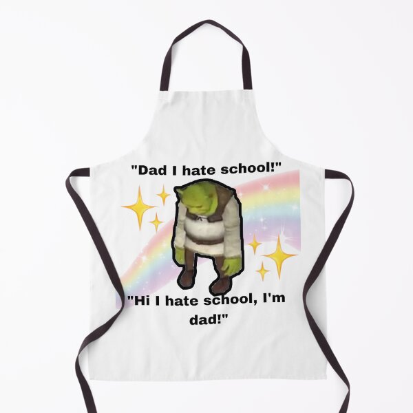 Item preview, Shrek "I Hate School" Meme designed and sold by Heavenly-Cloudz.