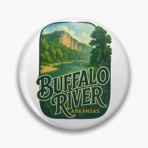 Item preview, Buffalo River Bluffs and Forest, Arkansas designed and sold by Places On Earth.