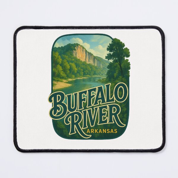 Item preview, Buffalo River Bluffs and Forest, Arkansas designed and sold by Places On Earth.