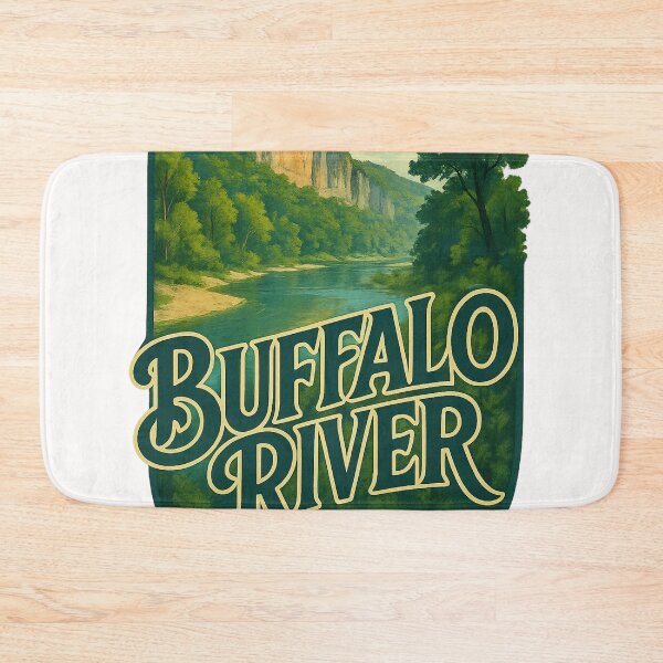 Item preview, Buffalo River Bluffs and Forest, Arkansas designed and sold by Places On Earth.
