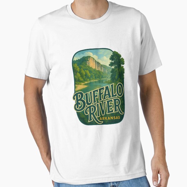 Buffalo River Bluffs and Forest, Arkansas Essential T-Shirt