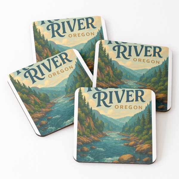 Item preview, Rogue River Rapids, Oregon designed and sold by Places On Earth.