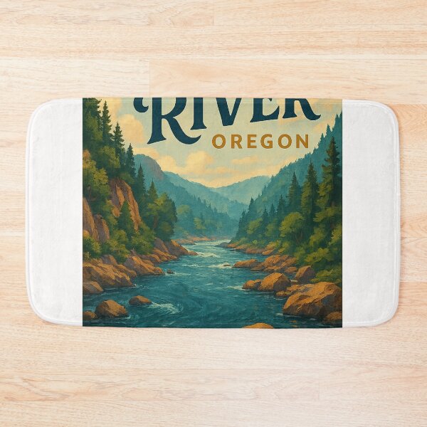 Item preview, Rogue River Rapids, Oregon designed and sold by Places On Earth.