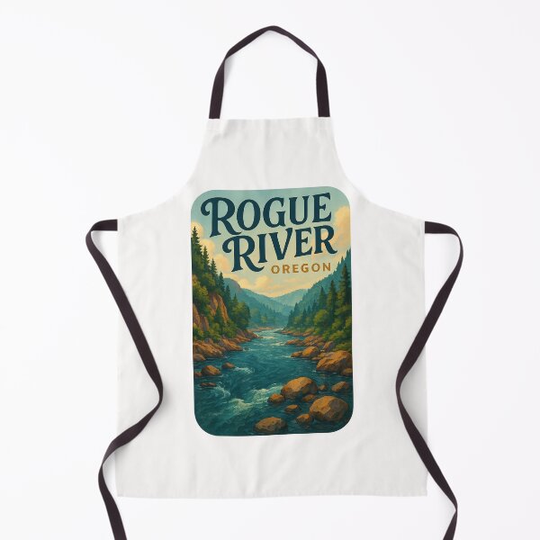 Item preview, Rogue River Rapids, Oregon designed and sold by Places On Earth.