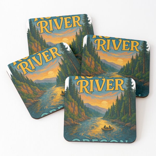 Item preview, Rogue River Sunset Rafting, Oregon designed and sold by Places On Earth.