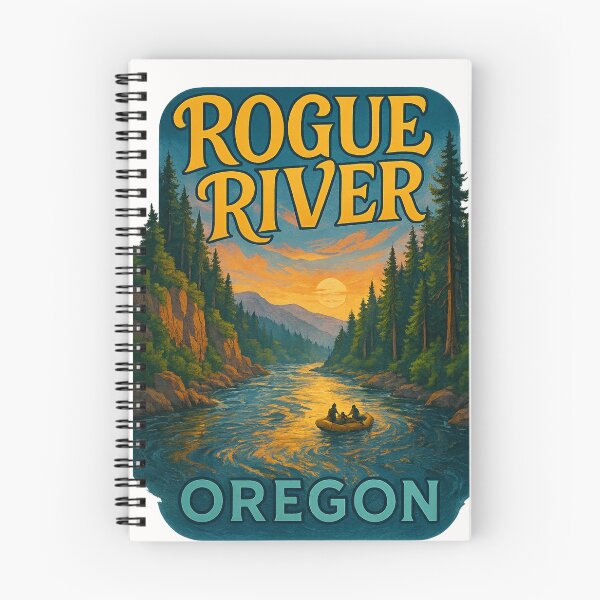 Item preview, Rogue River Sunset Rafting, Oregon designed and sold by Places On Earth.