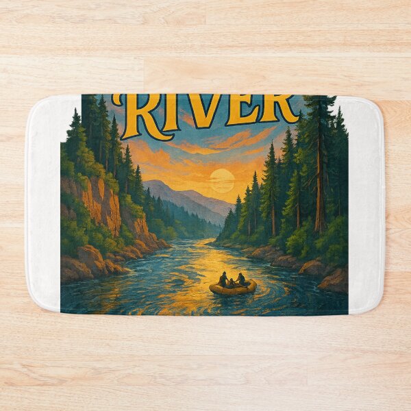 Item preview, Rogue River Sunset Rafting, Oregon designed and sold by Places On Earth.