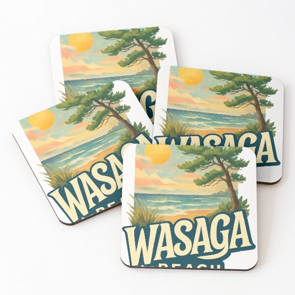 Item preview, Wasaga Beach Sunset Shoreline, Ontario designed and sold by Places On Earth.