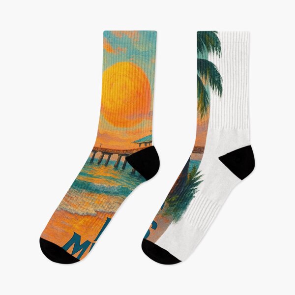 Item preview, Fort Myers Beach Palm Sunset, Florida designed and sold by Places On Earth.