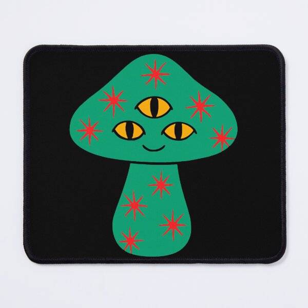 Item preview, Whimsical Three-Eyed Mushroom Friend designed and sold by zzz888.