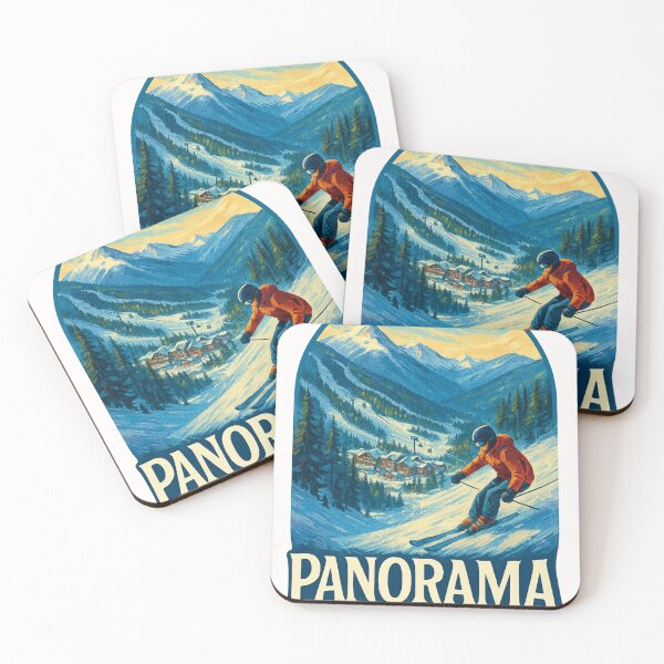 Item preview, Panorama Skiing in the Canadian Rockies designed and sold by Places On Earth.