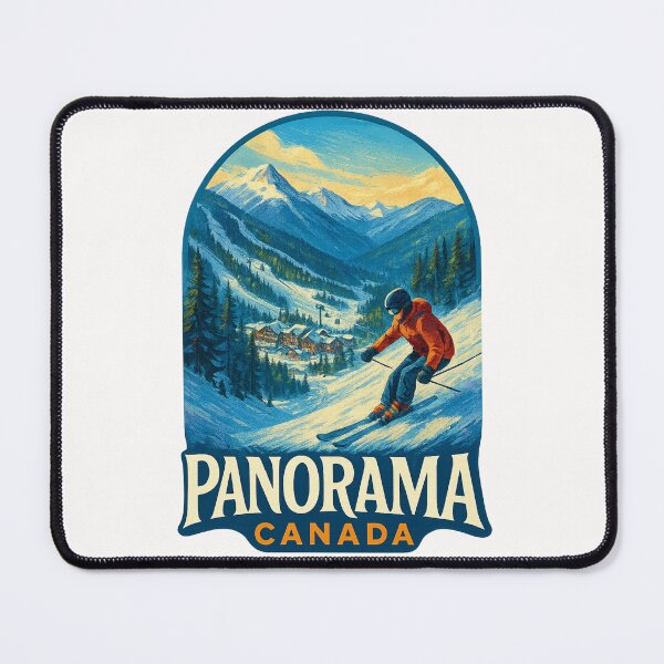 Item preview, Panorama Skiing in the Canadian Rockies designed and sold by Places On Earth.