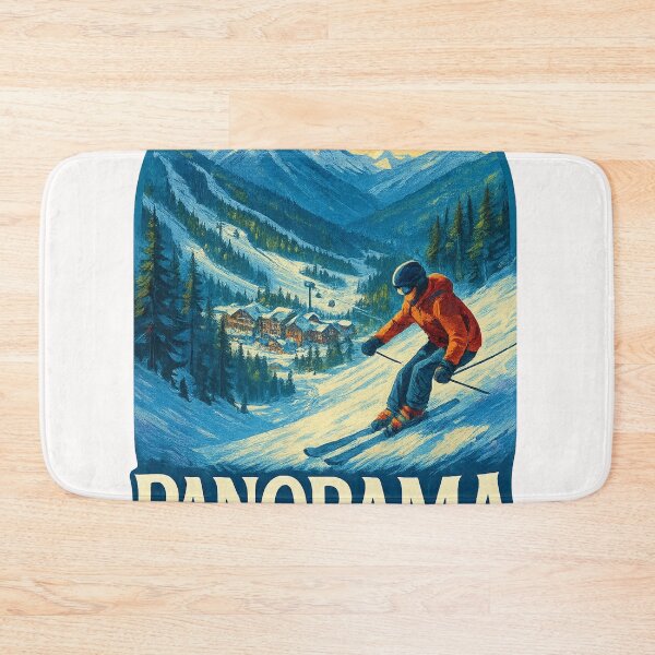 Item preview, Panorama Skiing in the Canadian Rockies designed and sold by Places On Earth.