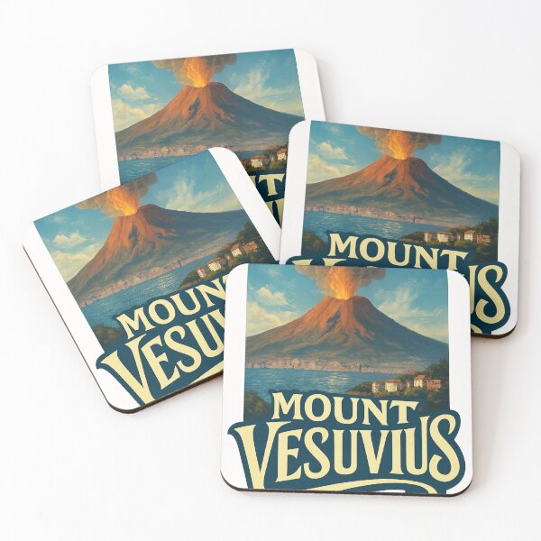 Item preview, Mount Vesuvius over the Bay of Naples, Italy designed and sold by Places On Earth.
