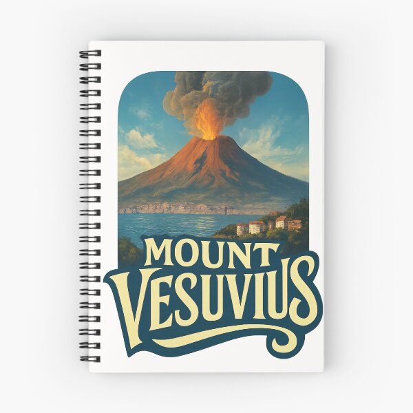 Item preview, Mount Vesuvius over the Bay of Naples, Italy designed and sold by Places On Earth.