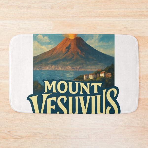 Item preview, Mount Vesuvius over the Bay of Naples, Italy designed and sold by Places On Earth.