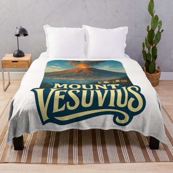 Item preview, Mount Vesuvius over the Bay of Naples, Italy designed and sold by Places On Earth.