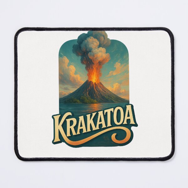 Item preview, Krakatoa Volcano Eruption, Indonesia designed and sold by Places On Earth.