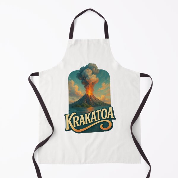 Item preview, Krakatoa Volcano Eruption, Indonesia designed and sold by Places On Earth.