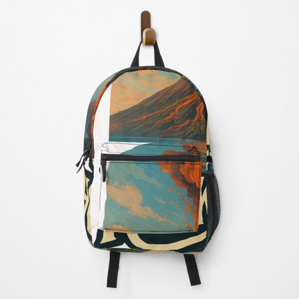 Item preview, Krakatoa Eruption with Coastal View, Indonesia designed and sold by Places On Earth.